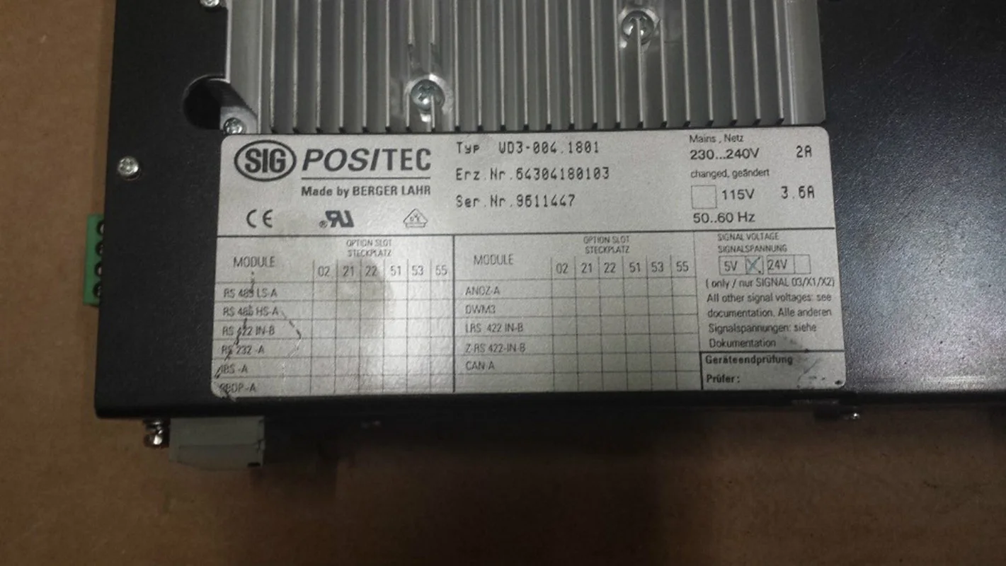 Б/у Серводвигатель флуоресцентного типа PosiTec | Инструменты