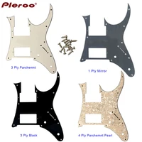 pleroo custom electric guitar parts for ibanez mij rg 750 guitar pickguard hh humbucker pickup scratch plate multiple colour