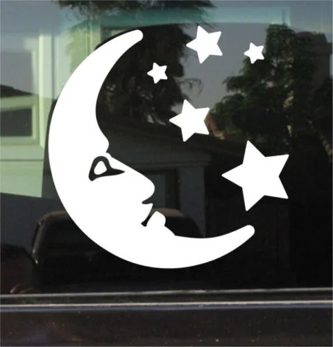 

MOON & STARS VINYL DECAL / STICKERSticker Vinyl Decals window decal