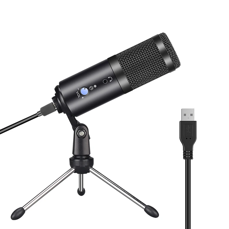 Конденсаторный микрофон GGMM F1 USB для ноутбука компьютера записи кардиоидной