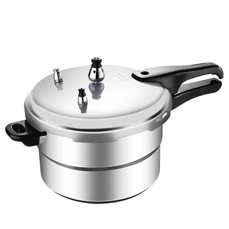 

1pc Gas Induction Cooker Pressure Cooker Mini Pressure Cooker Cooking Pot Silver Diameter 18cm