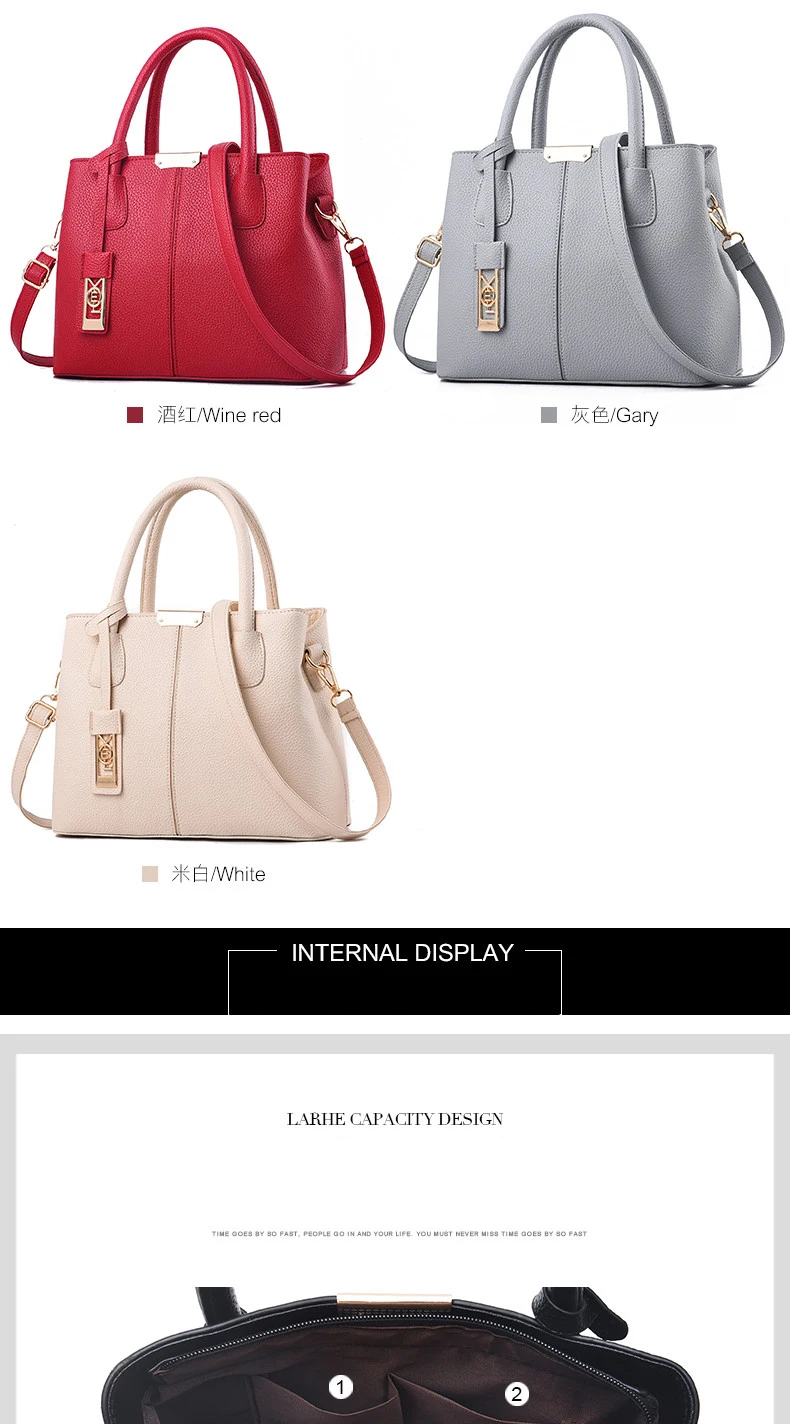 Bolsa feminina роскошные сумки из натуральной кожи для женщин из искусственной кожи сумки от известных дизайнеров; большая сумка на плечо сумка-тоут сумка через плечо в винтажном стиле сцепления мешок Черная кожа сумка