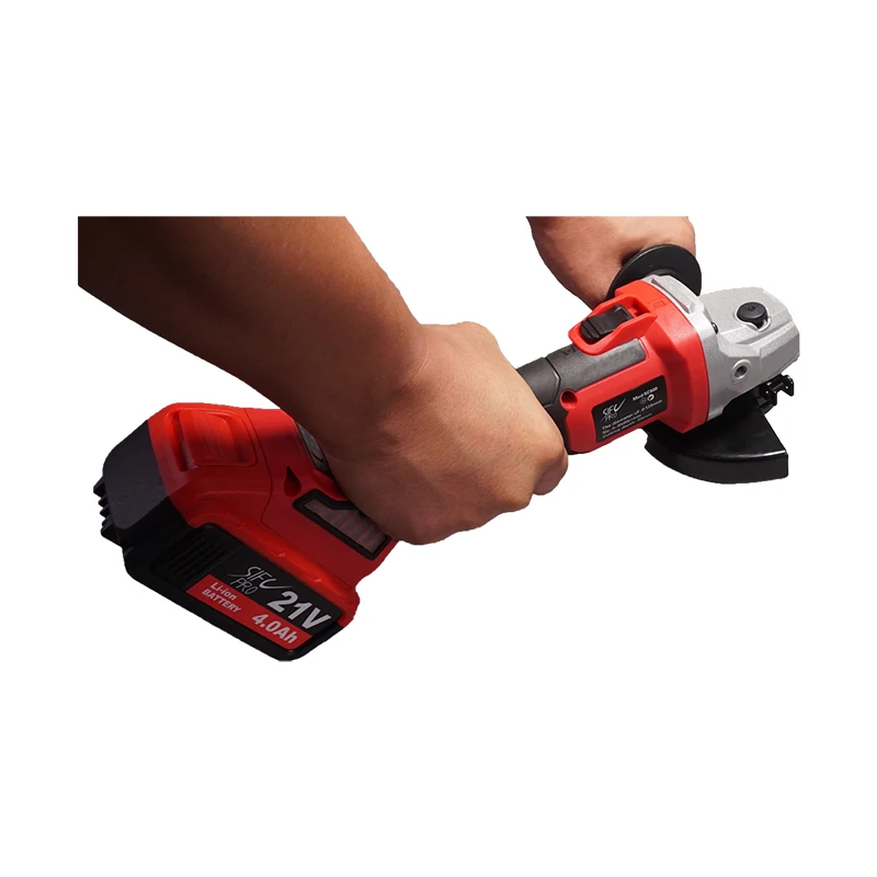 Беспроводной бесщеточный двигатель 125 мм Угловая шлифовальная машина 21 в