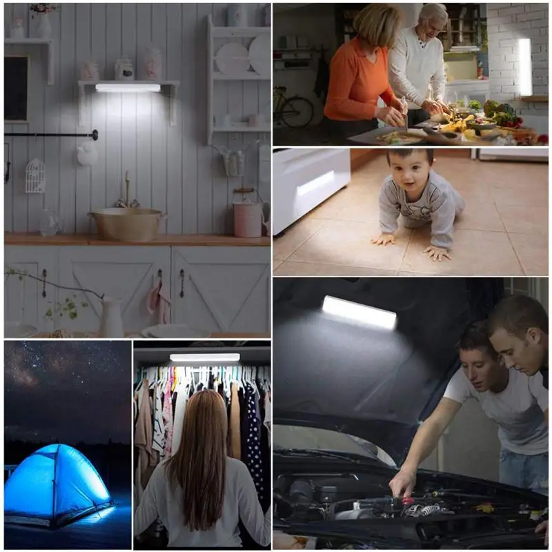 10 Smart LED движения PIR Сенсор Шкаф Кабинет светильник Беспроводной для шкаф Кухня