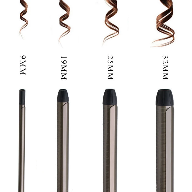 

Electric Curling Roller Ceramic Curling Iron Temperature Adjustment Hair Curler Rons Hair Tools