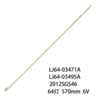 Светодиодная лента для подсветки, 570 мм, 46 дюймов, 64 светодиодный Ода для фотолампы, L46E5000-3D LED 46X5000D s светодиодный 2012SGS46 7030L 64 REV1.0 LTA460HW04