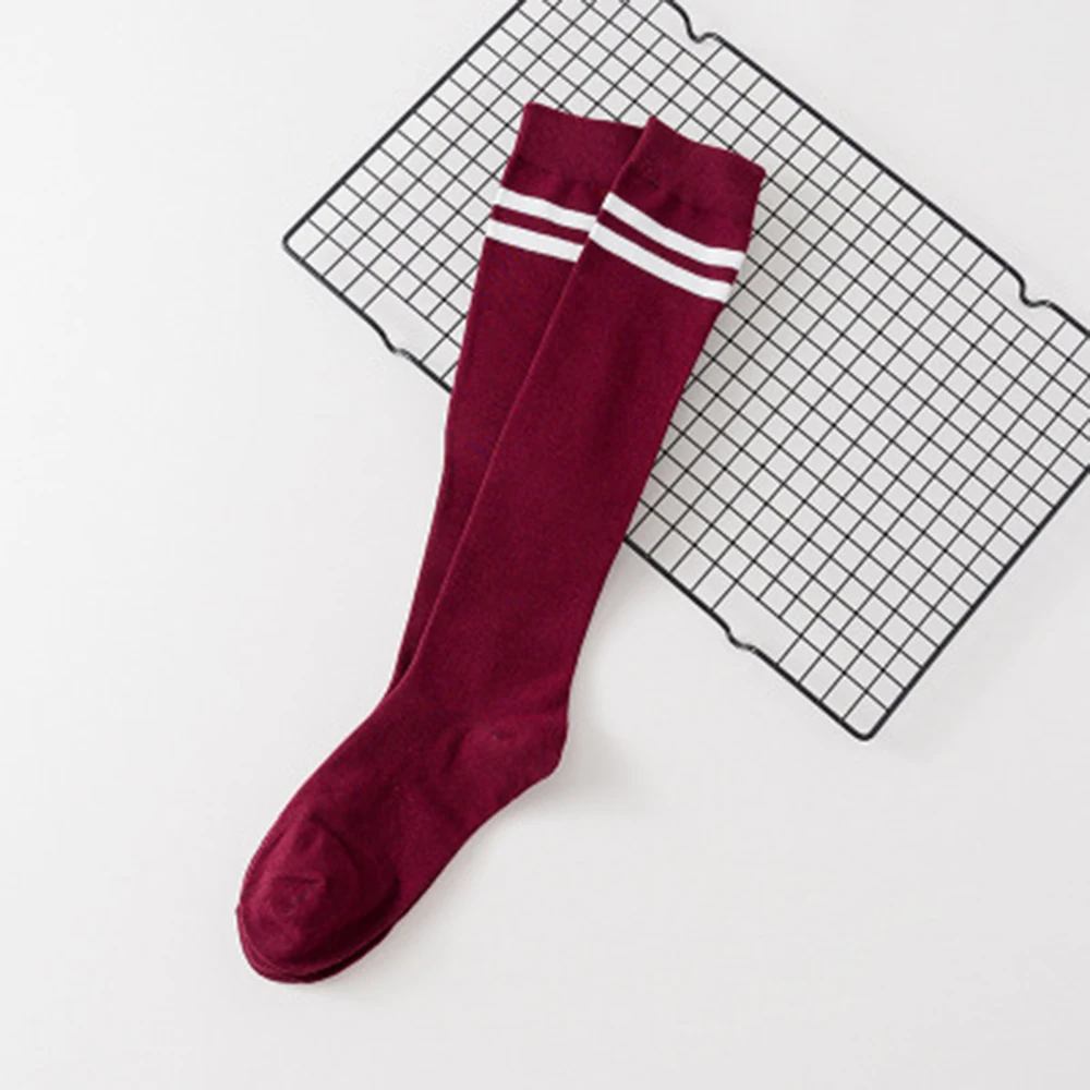 

Sexy Socks Striped Long Socks Casual Cotton Knee Socks Fashion Trend Girls Womens Female Long Sock New Arrive Hot Sale