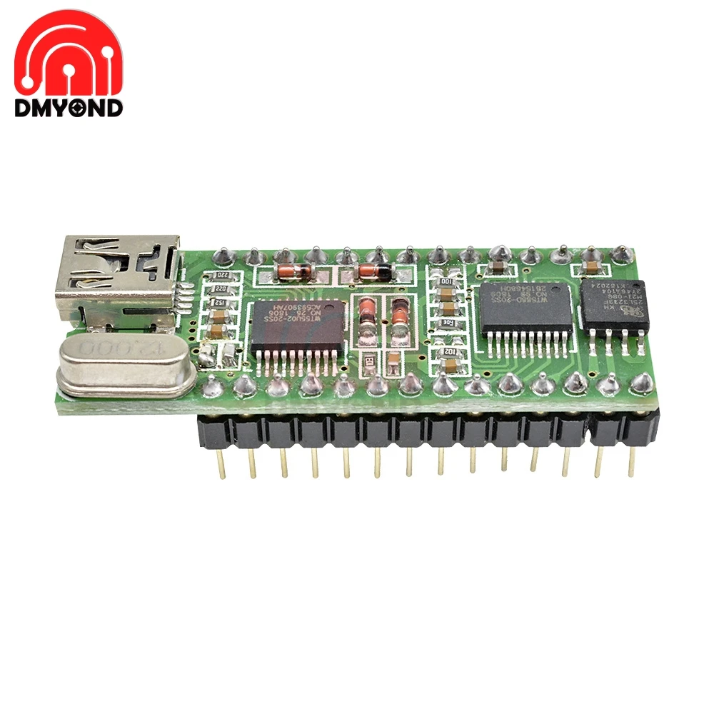 Миниатюрная плата управления голосом 5 в постоянного тока внешняя с интерфейсом