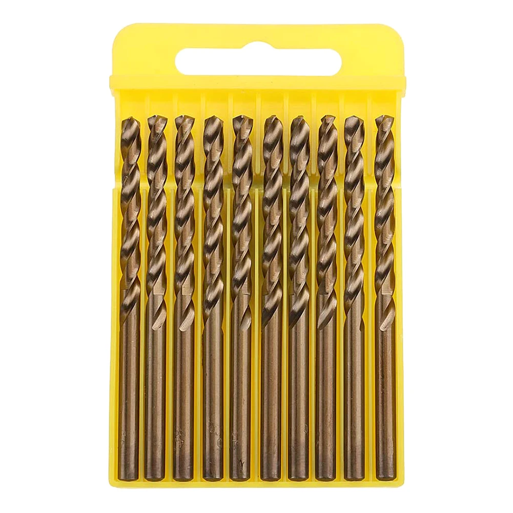 Спиральное высокоскоростное сверло M35 из кобальтовой стали 10 шт./комплект 1 5-4 мм