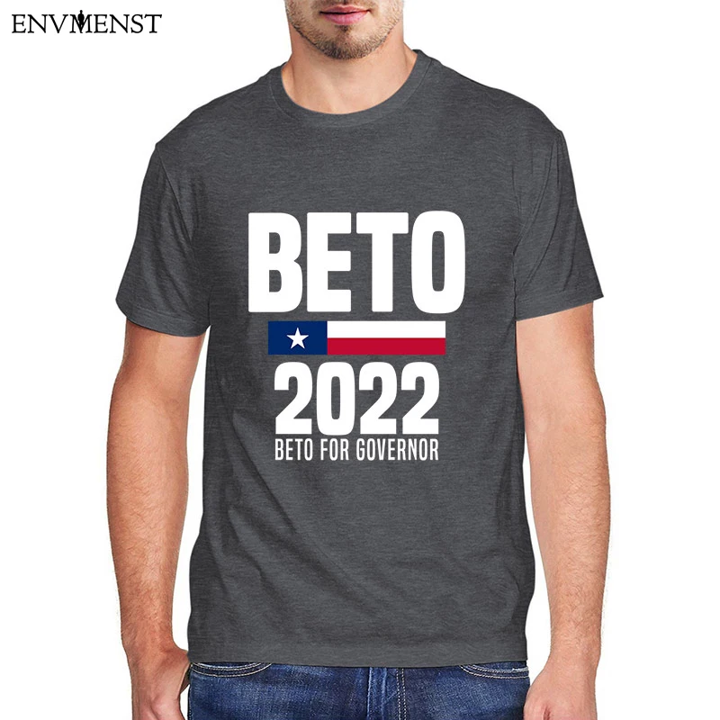 

Топ Графический унисекс Beto Orourke 2022 Beto для Техаса Beto для регулятора 100% хлопковая футболка для мужчин и женщин забавная футболка с французским принтом