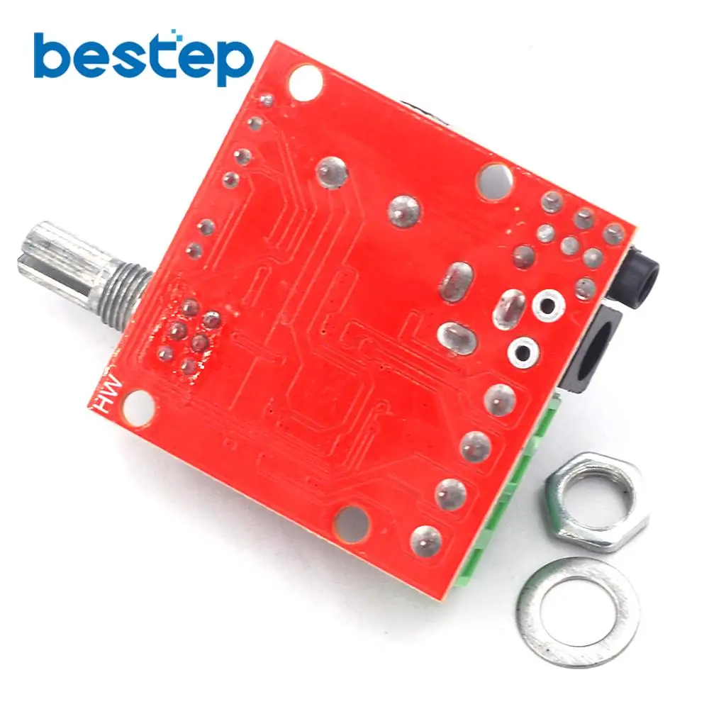 12 В Mini Hi Fi PAM8610 плата аудио стереоусилителя 2X10W двухканальный D класс (высокая