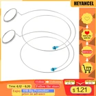 Стальное кольцо с увеличительным стеклом, 2 шт.