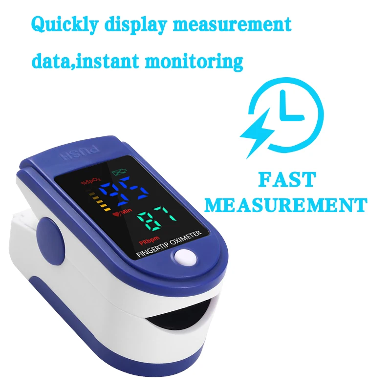 Digital Medical Portable Finger Pulse Oximeter With Bag blood oxygen Heart Rate Saturation Meter Oximetro de dedo |