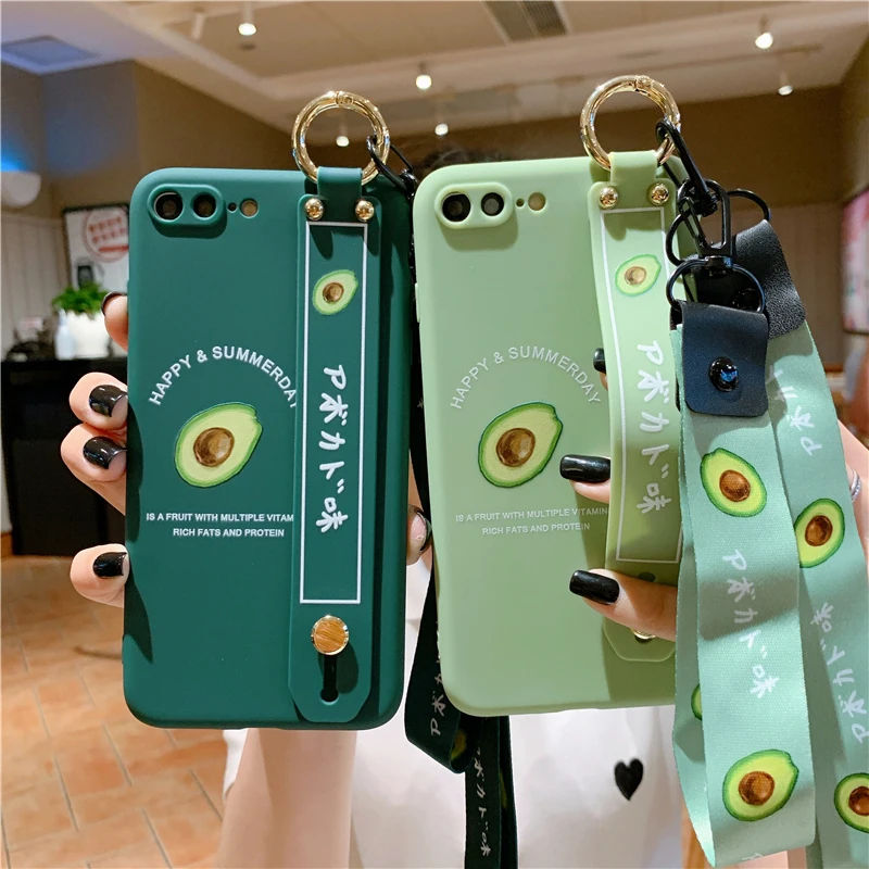 Модный фруктовый чехол для телефона защитный iPhone7 8 7P P X XR XSMAX 11 11PRO 11PROMAX