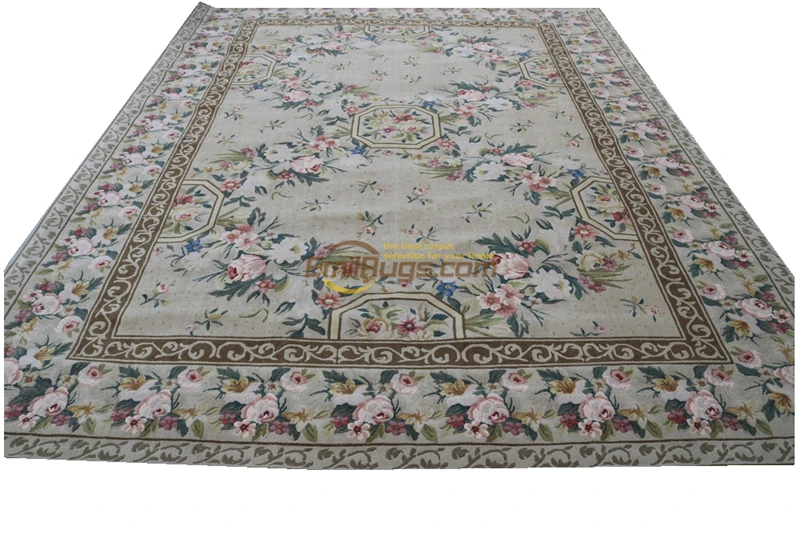 Goede Antieke Spaanse Savonnerie Rug Antieke Franse Savonnerie Rug Grote Bloemen Antieke Franse Savonnerie Tapijt Folk Tapijt Museum