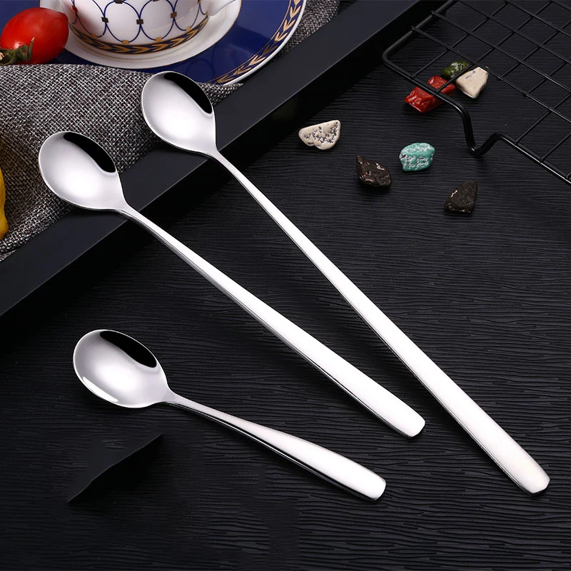 Ложки десертные кофе чай коктейли Мешалка Для Мороженого супа половник столовые