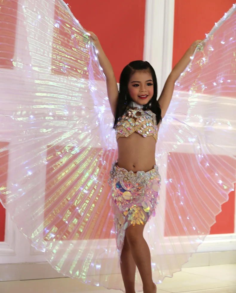 Детские крылья для танца живота со светодиодной подсветкой от AliExpress RU&CIS NEW