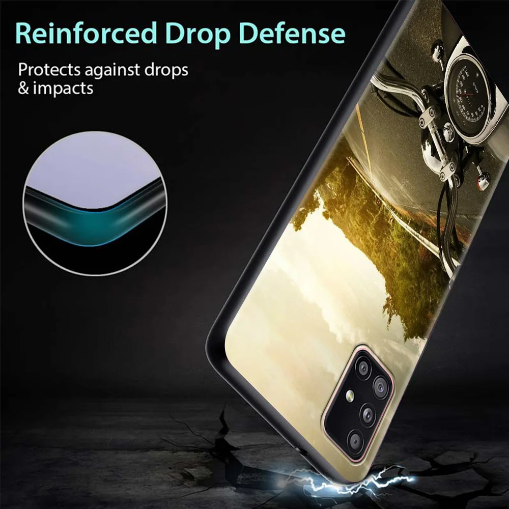 phone case for samsung a51 a71 a52 a12 a21s a21 a32 a72 a42 a41 a31 a11 a03 a02 a01 moto cross motorcycle sports tpu fundas free global shipping