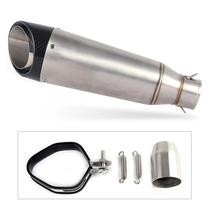 Универсальный Модифицированная выхлопная труба мотоцикла глушитель выхлопной