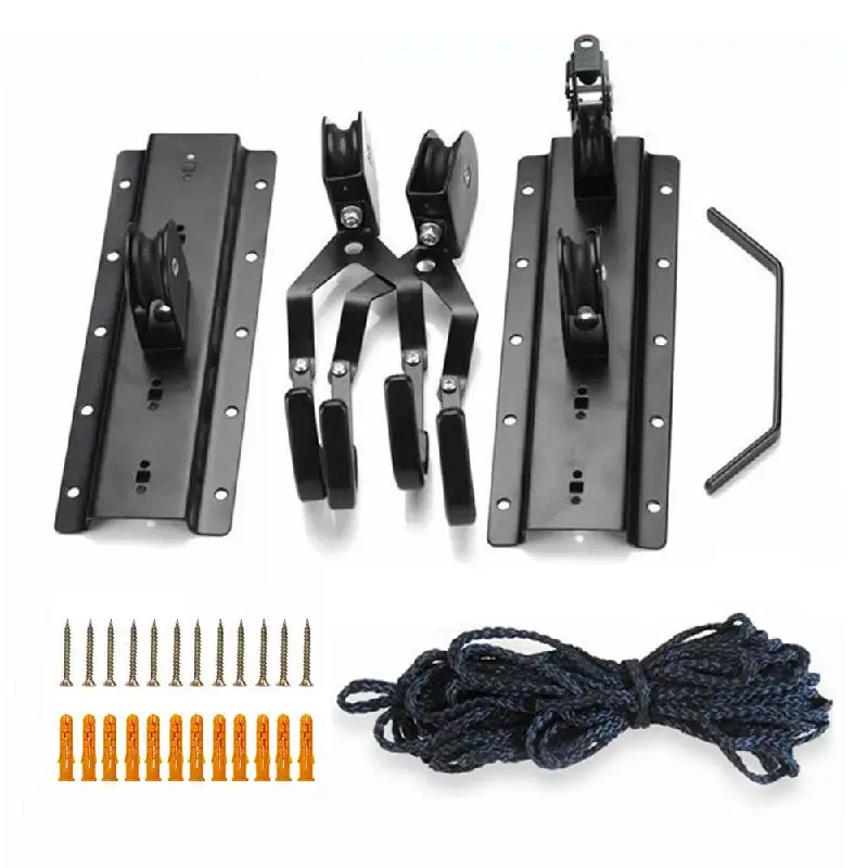 Велосипедные аксессуары велосипедный подъемник потолочный для гаража тяжелый