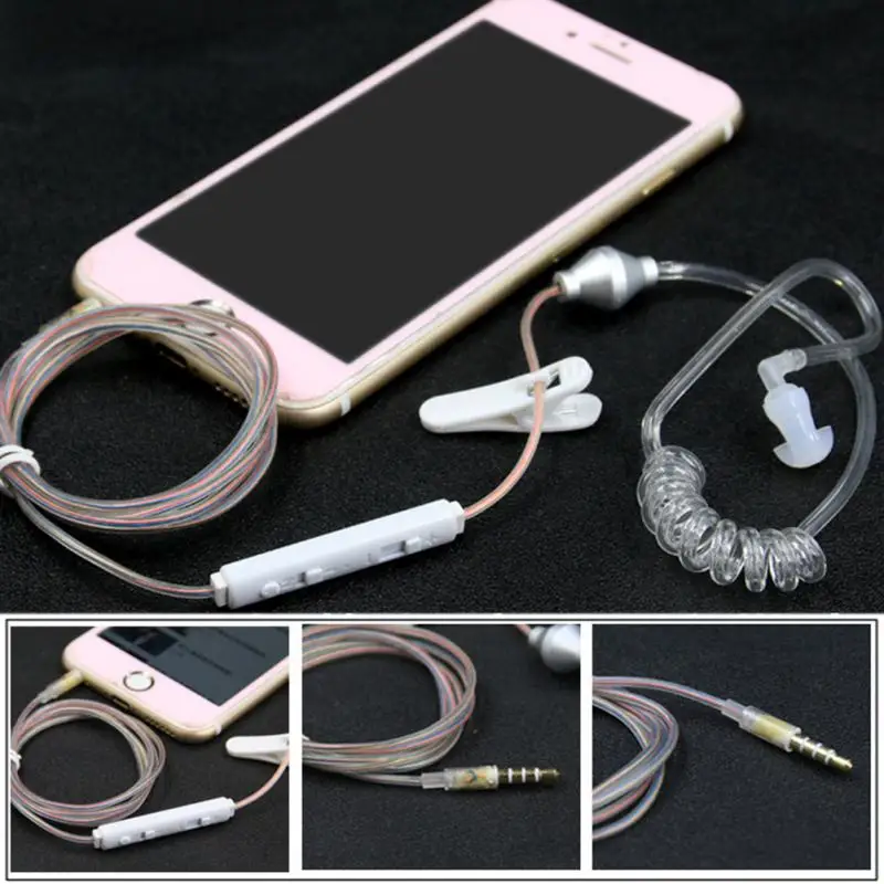 Мобильный телефон вакуумная трубка моноурал наушник анти-излучение гарнитура с