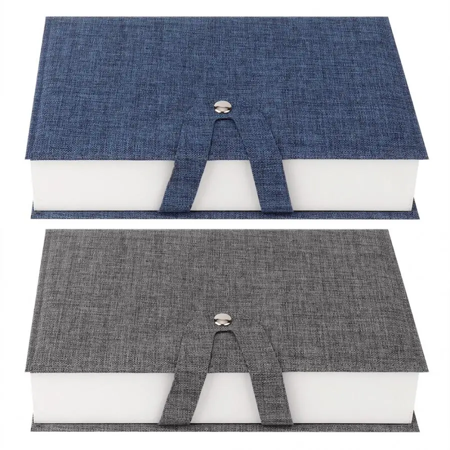 Акриловая коробка шкатулка для ювелирных изделий портативная книга форма