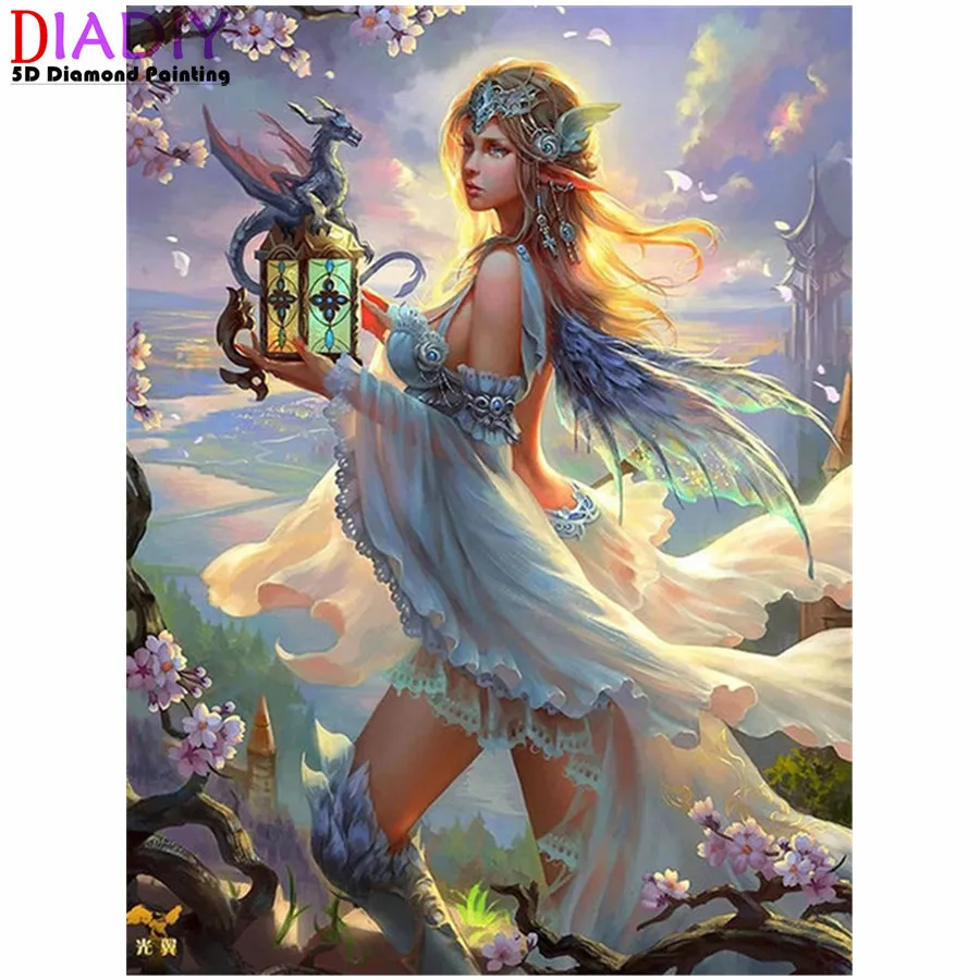 

Набор для алмазной живописи «Портрет женщины», 5D, «сделай сам», алмазная вышивка, аниме, игровые фигурки, полная мозаика стразы, настенные ка...