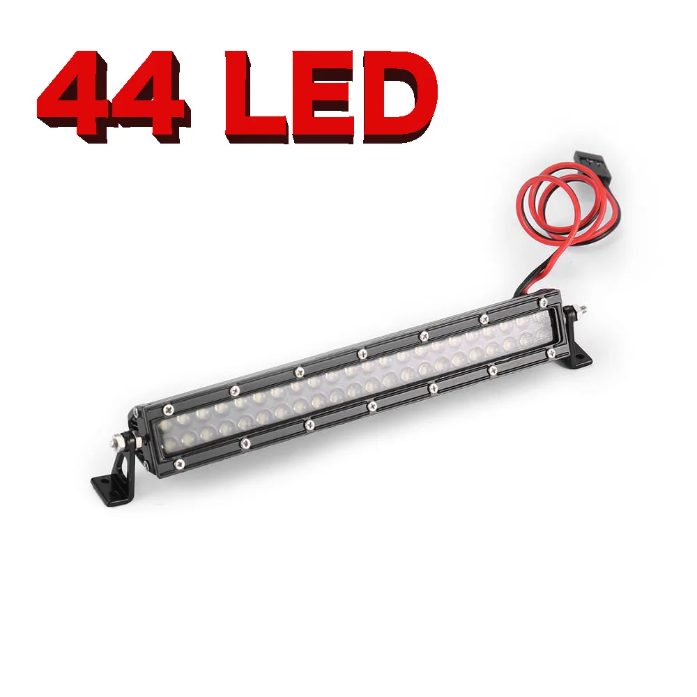 

44 LED Bright LED Bar Metal Roof Light Lamp for HSP 1/10 RC4WD Axial D90 SCX10 Traxxas TAMIYA CC01 RC Car Crawler