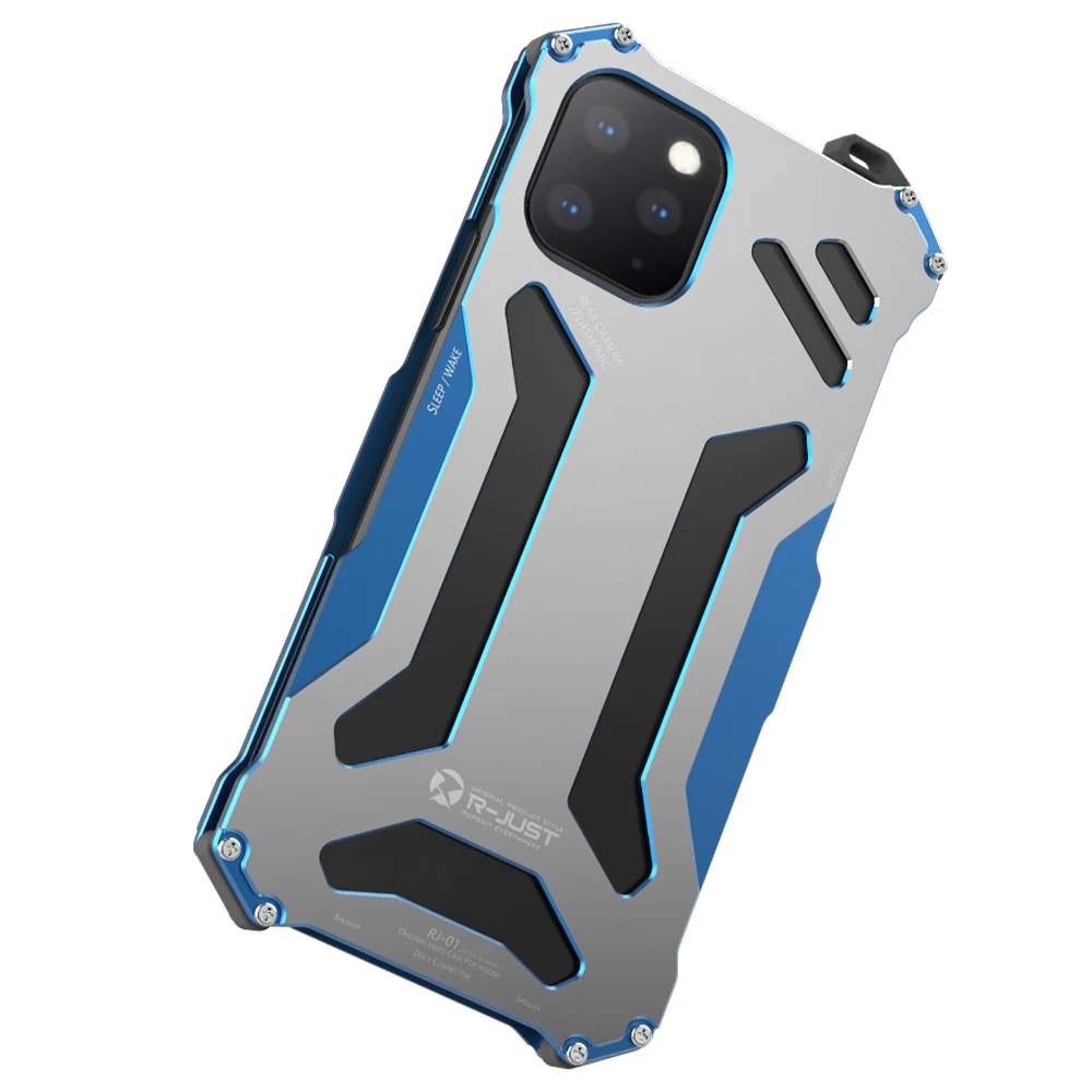 Алюминиевый бронированный чехол для iPhone 12 mini 11 Pro Max XS XR X 8 7 Plus SE 2020|case for iphone|phone
