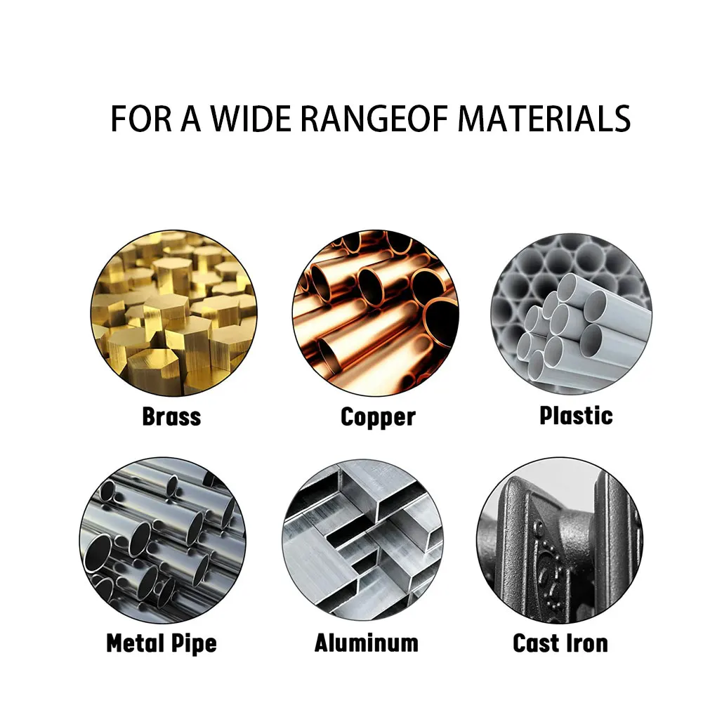 

HSS Taper Pipe Tap Metal Screw Machine Spiral Point Straight Fluted Hand Screw 1-1/4" 1-1/2" Steel Bit Tool for Machining Thread