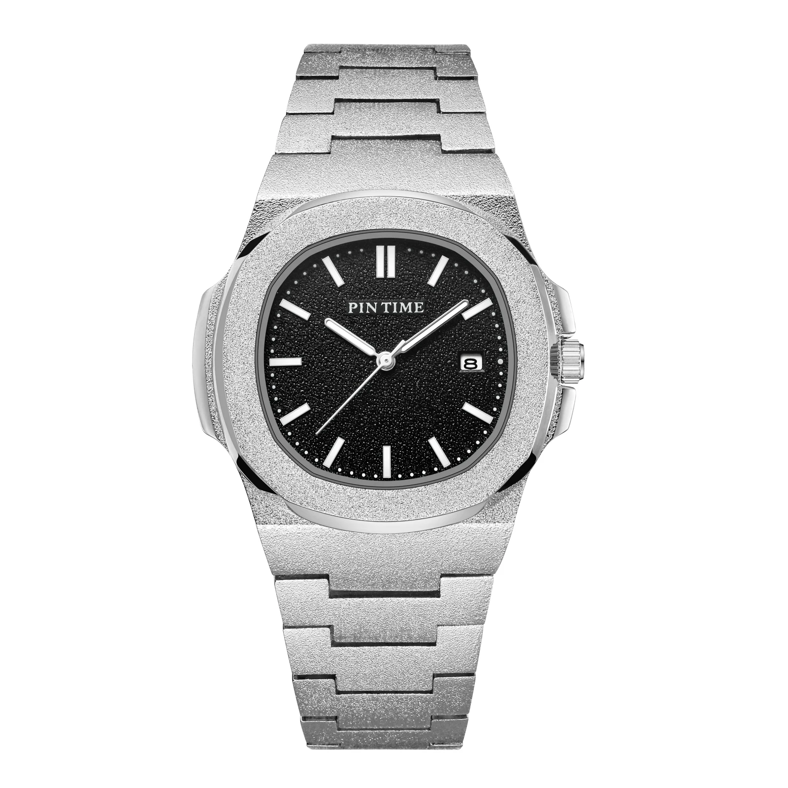 Мужские модные роскошные часы PINTIME дизайнерские матовые кварцевые из