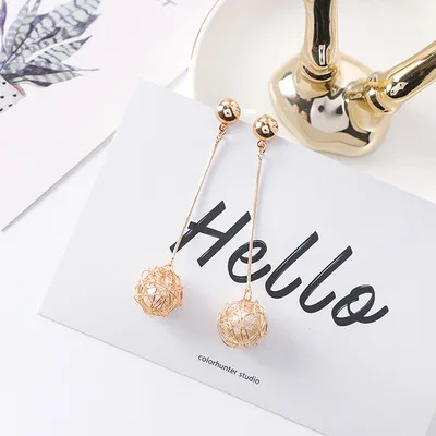 Женские акриловые серьги-клипсы винтажные серьги геометрической формы