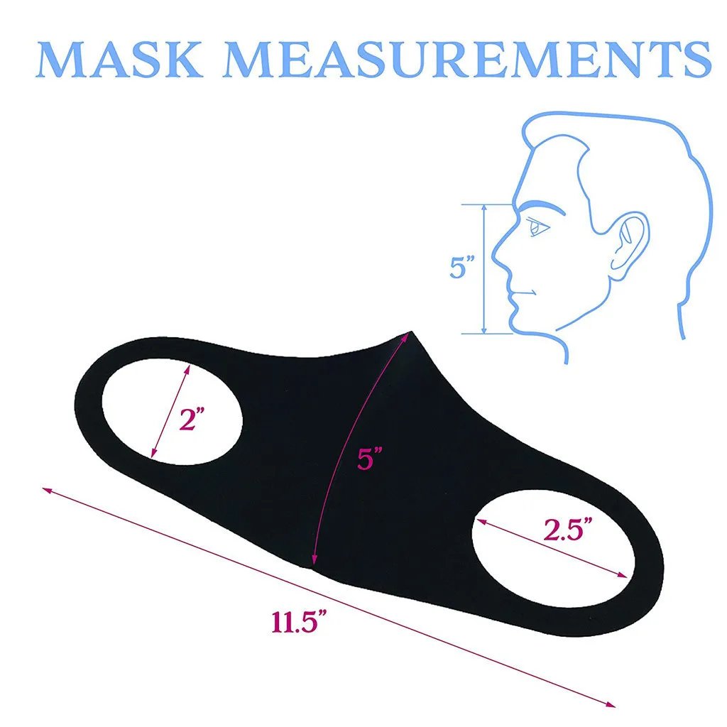 

Unisex Windproof Universal Mouth Masks Breathable Animal Print Face Masks Windproof Dustproof Mouth-muffle Gezichtsmasker d35