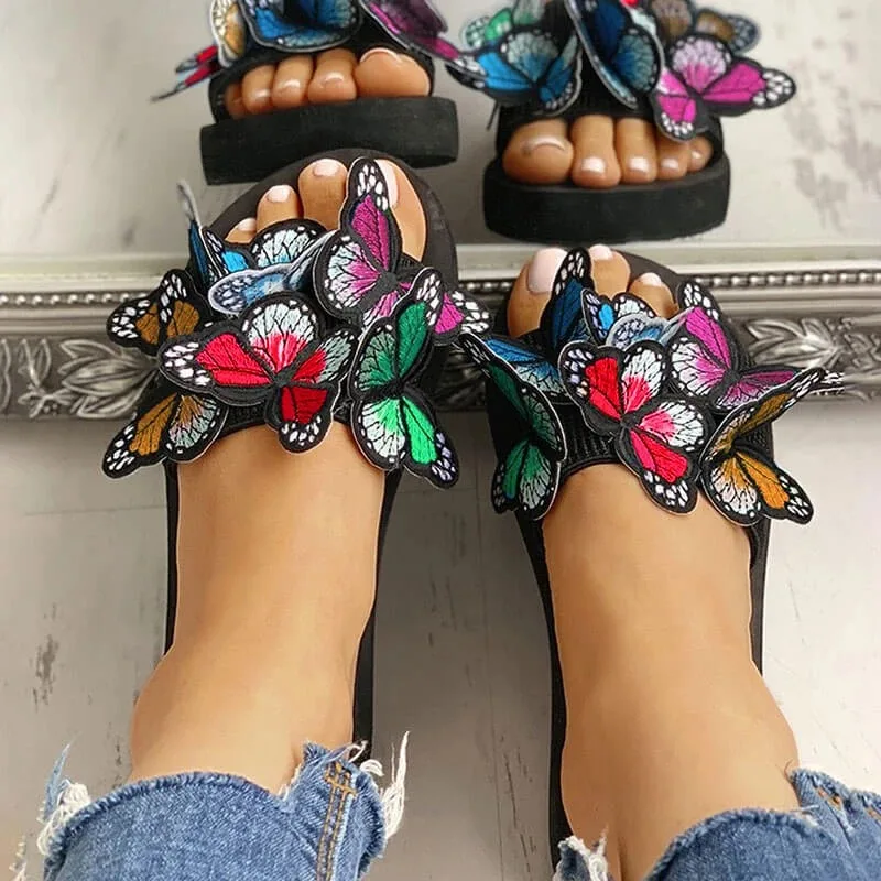 Женские модные вечерние тапочки Нескользящие Шлёпанцы на танкетке