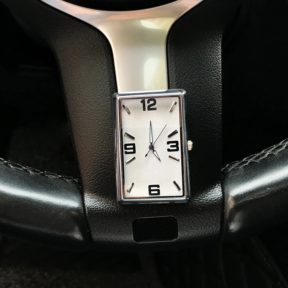 Автомобильные часы автомобилей кварцевые Автомобильный интерьер декоративная