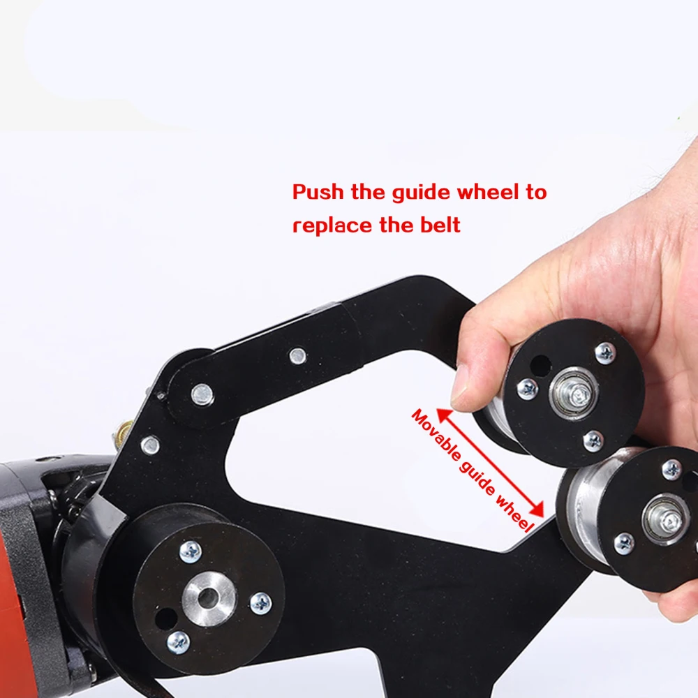 

Sanding Belt Adapter Sander Attachment Angle Grinder Wire Drawing Machine M14 M10 Round Pipe Tools Power Tool Accessories