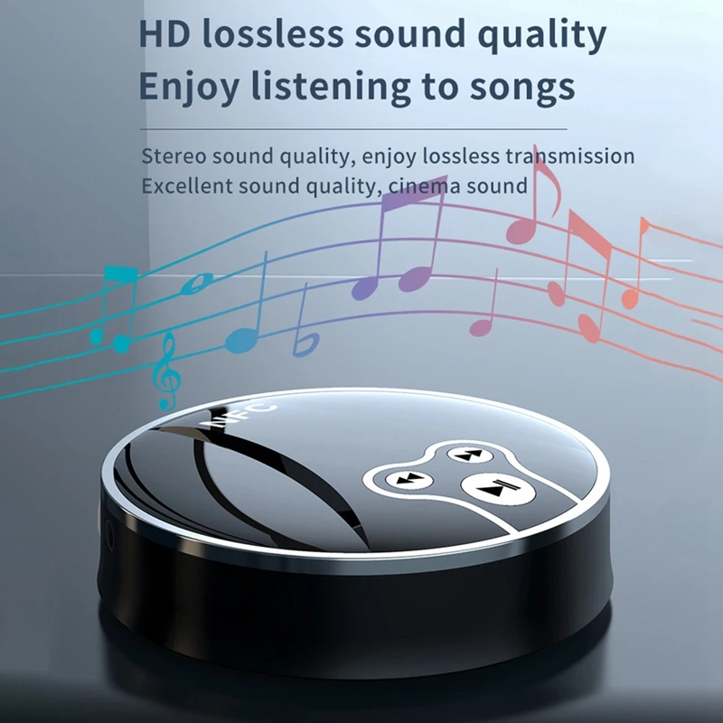 BX18 NFC Bluetooth 5 0 RCA приемник передатчик беспроводной стерео аудио адаптер с L/R 3 мм