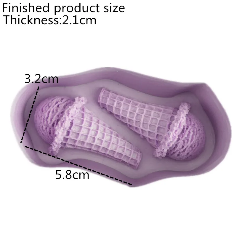 Силиконовая форма для мороженого 3D помадки DIY вечерние инструменты украшения