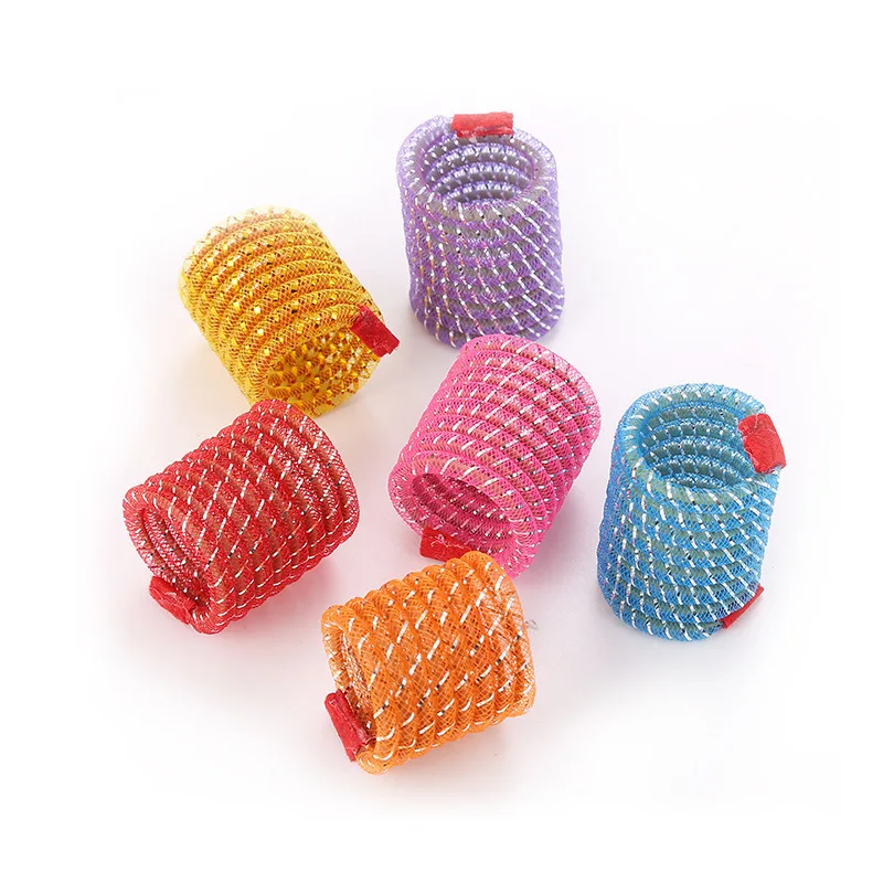 

Pet Cat Toy Cat Spring Toy Colorful Tube Spring