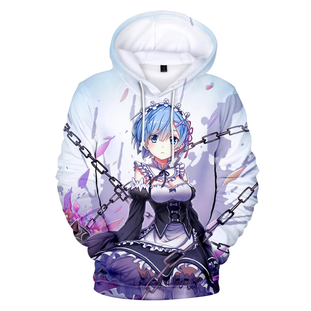 

Game Re ZERO Hoodies sweatshirts Boys/girls long sleeve autumn winter Game Re ZERO Hoodie pullovers kids 3D print Brand Clothes