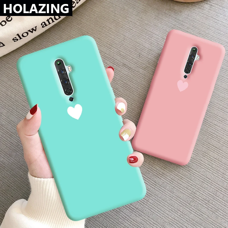 Чехол для OPPO Reno2 Z F Reno 10x zoom K5 Reno3 Pro 4 3 чехол конфеты сердце сочетающиеся цвета