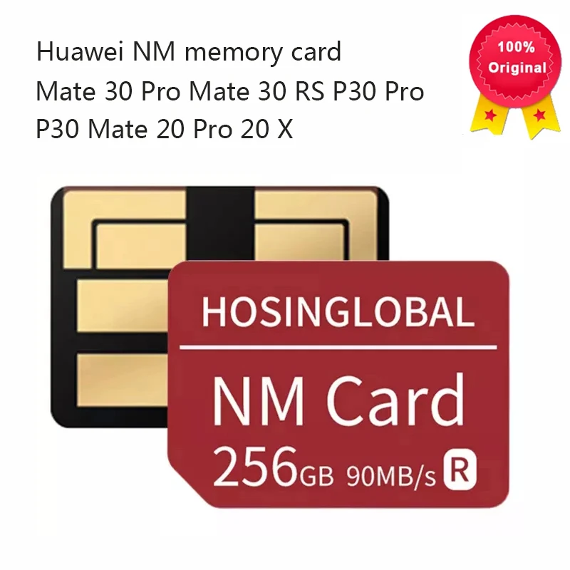 Нано-карта памяти NM 256 ГБ для Huawei Mate40 Mate30 X Pro P30 P40 series Nova5 6 MatePad 2021 новая версия