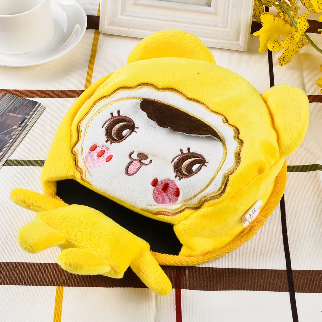 USB коврик для мыши с подогревом сохраняющий тепло зимой милый животные теплый