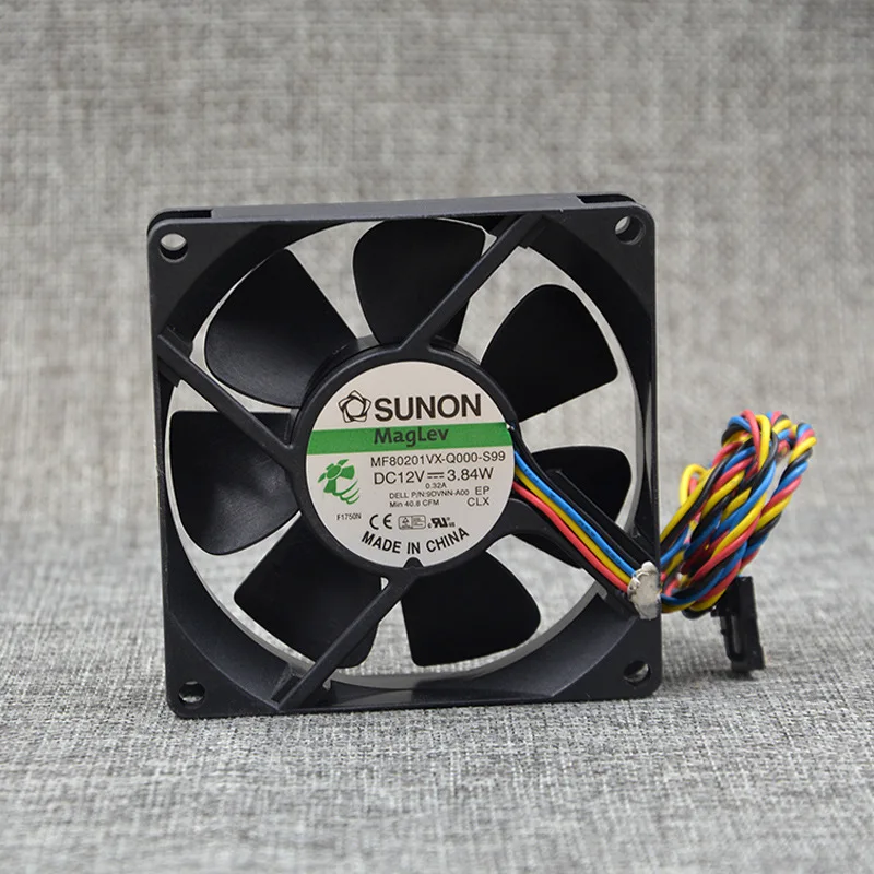 

Для SUNON MF80201VXQ000S9912V3.84W4 Wire 80258CM вентилятор Dell.