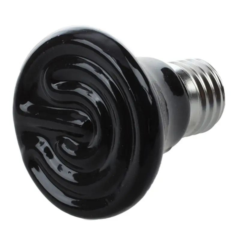 

WSFS Hot Mini Black Ceramic Heat Infrared Lamp Bulb (110V/100W)