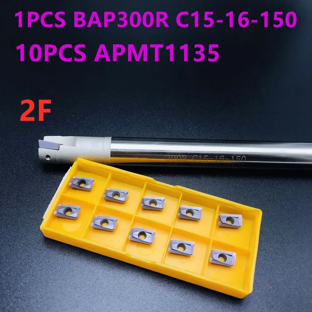 BAP300R C15 16 150 2T HSS внутренний диаметр индексируемый наплечный фреза + 10 шт. APMT1135