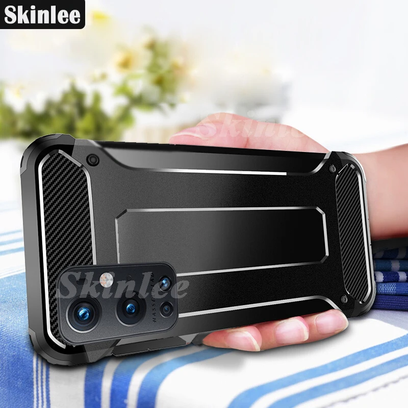 Skinlee чехол для OnePlus X 9 Pro роскошный комбинированный армированный противоударный