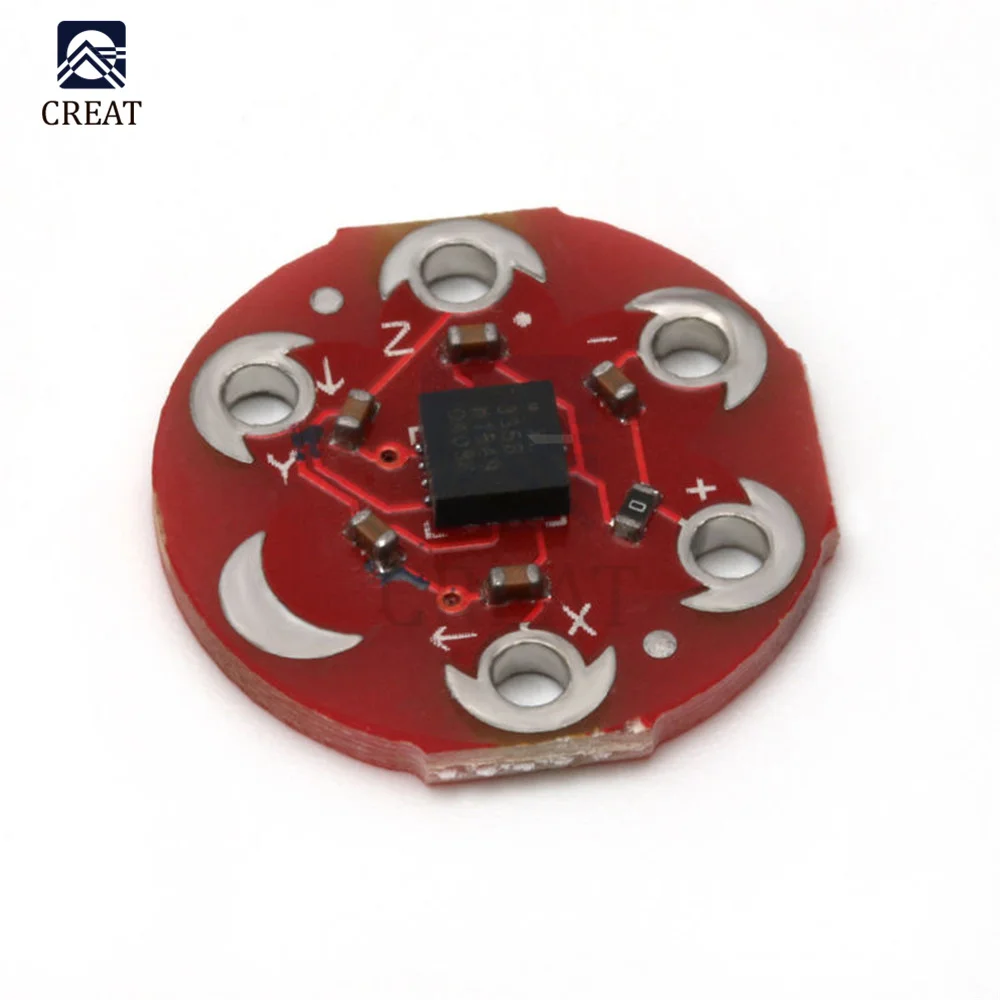 LilyPad трехосевой акселерометр ADXL335 MEMS сенсорный модуль для Arduino Mega2560 3 в аналоговый