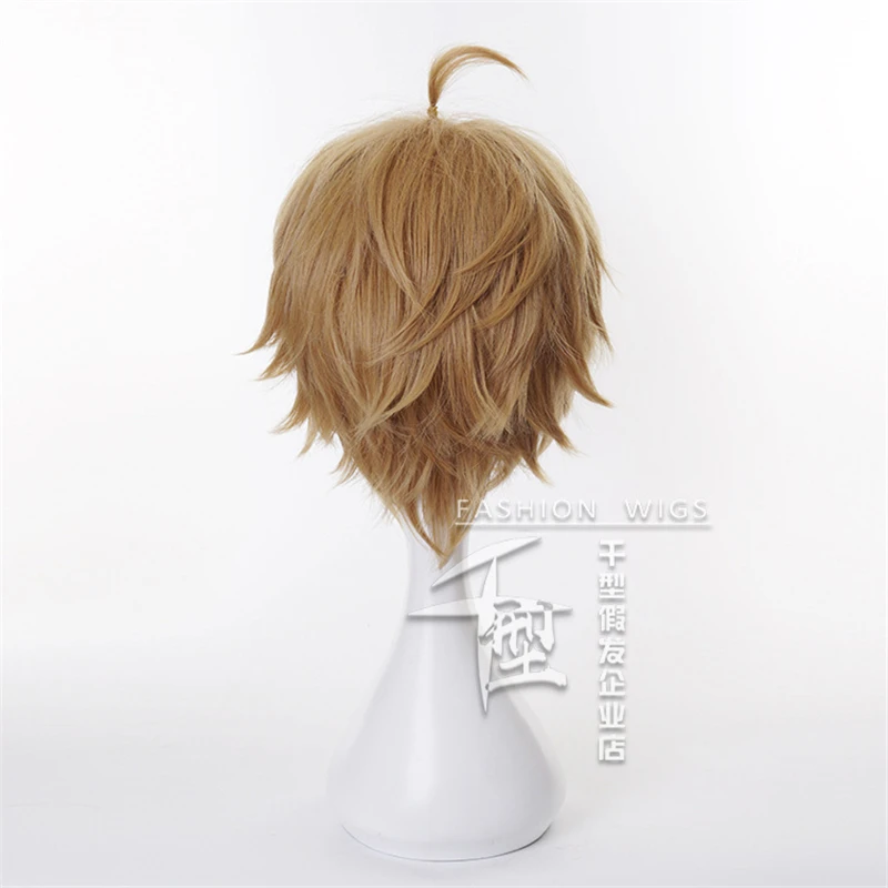 

Anime Jobless Reincarnation Cosplay Ludius Grelat Wig Brown Short Synthetic Hair Costume Wigs