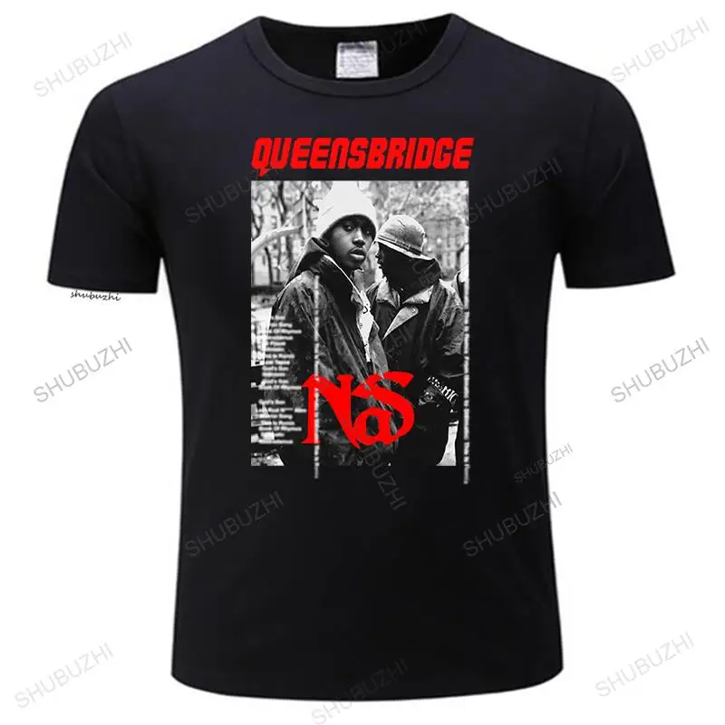 

New Arrived Mens tshirts nas queensbridge men hot sale o-neck 100% cotton t shirt men fans tees homme summer tee-shirt tops